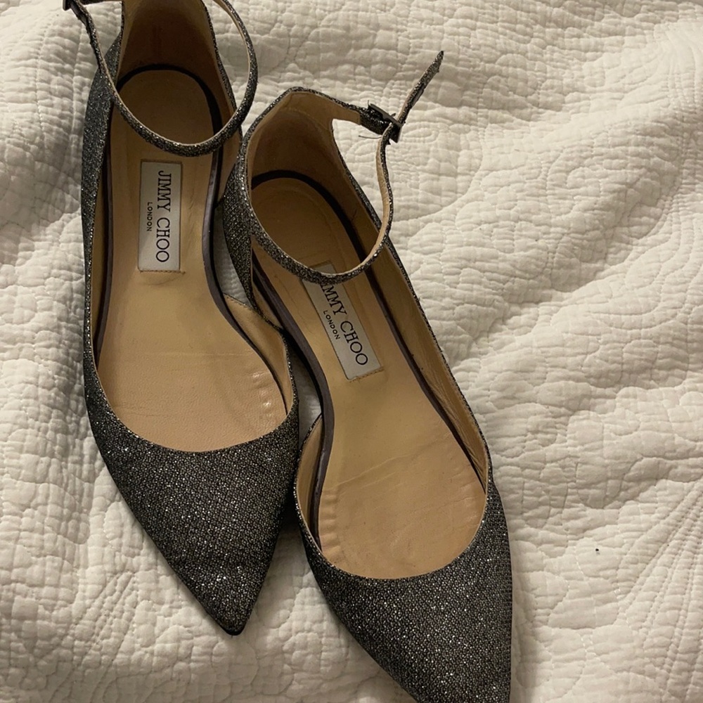 Jimmy Choo Ankle Flats